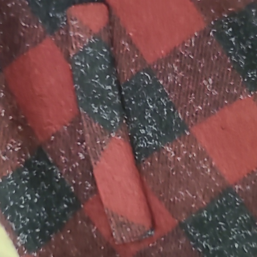 Studio Works Large Red / Black Flannel jacket - Picture 3 of 5